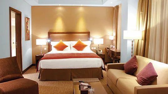 bedroom area
