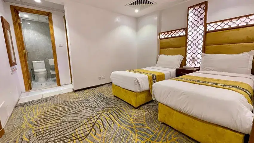 2 single bed
