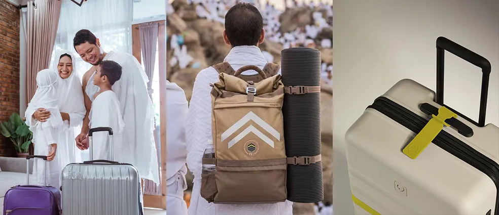 Right bags for Umrah 