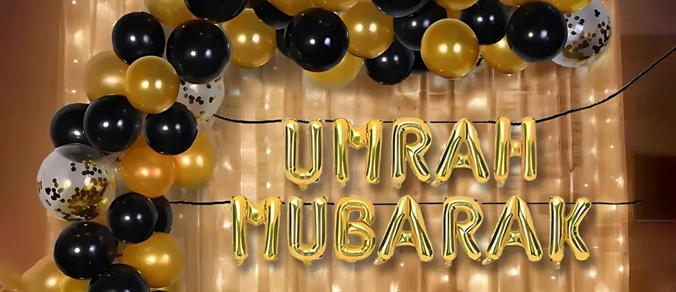 Umrah Mubarak Balloons
