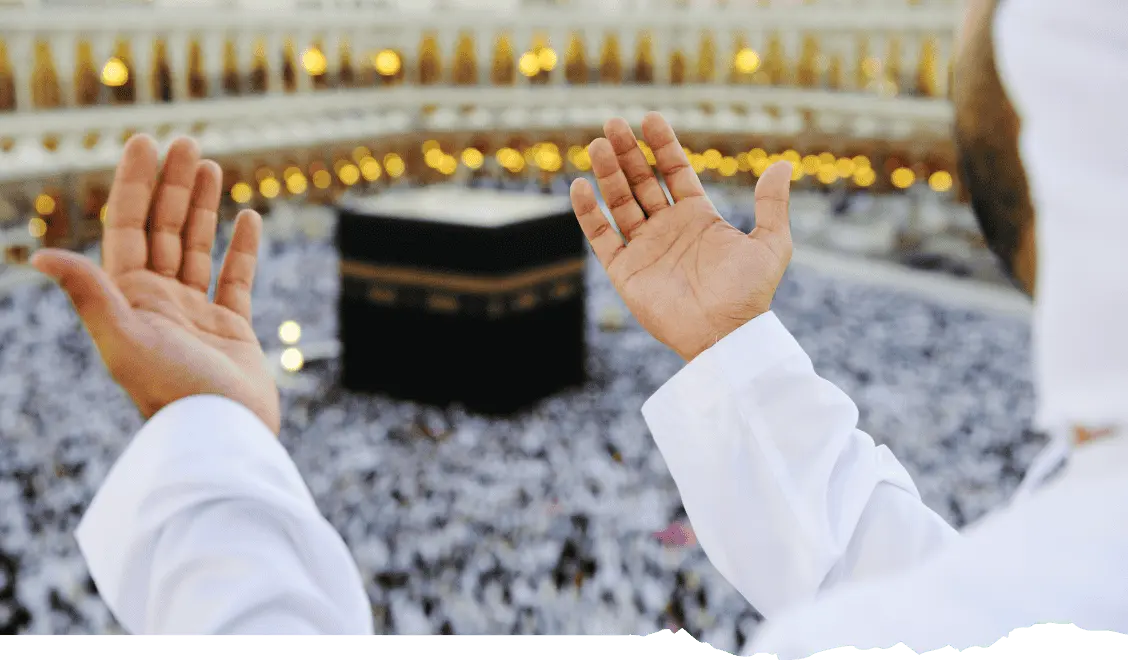 prayer at kaabah